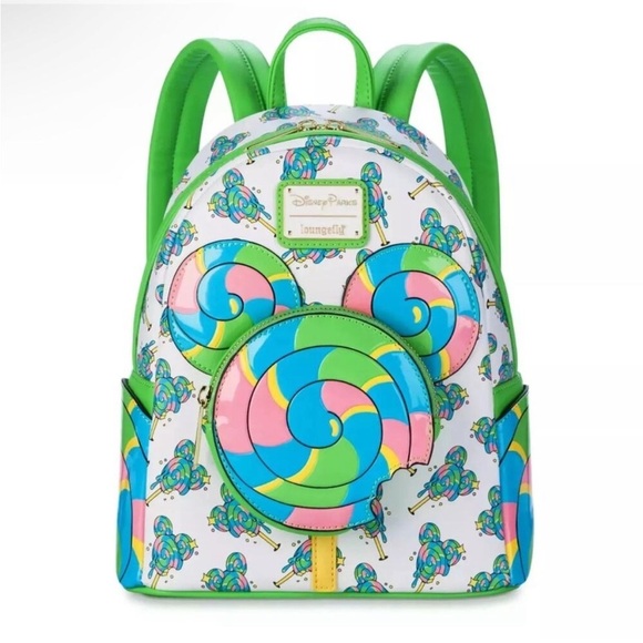Loungefly Handbags - Disney Parks 2024 Mickey Mouse Lollipop Loungefly Mini Backpack Disney Eats